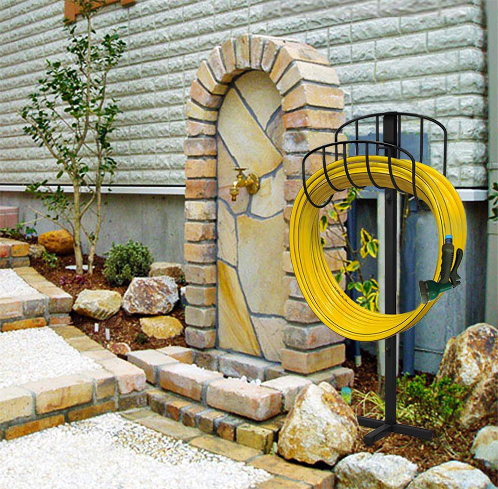 Artigarden detachable shelf enables easy assembly and hose access.