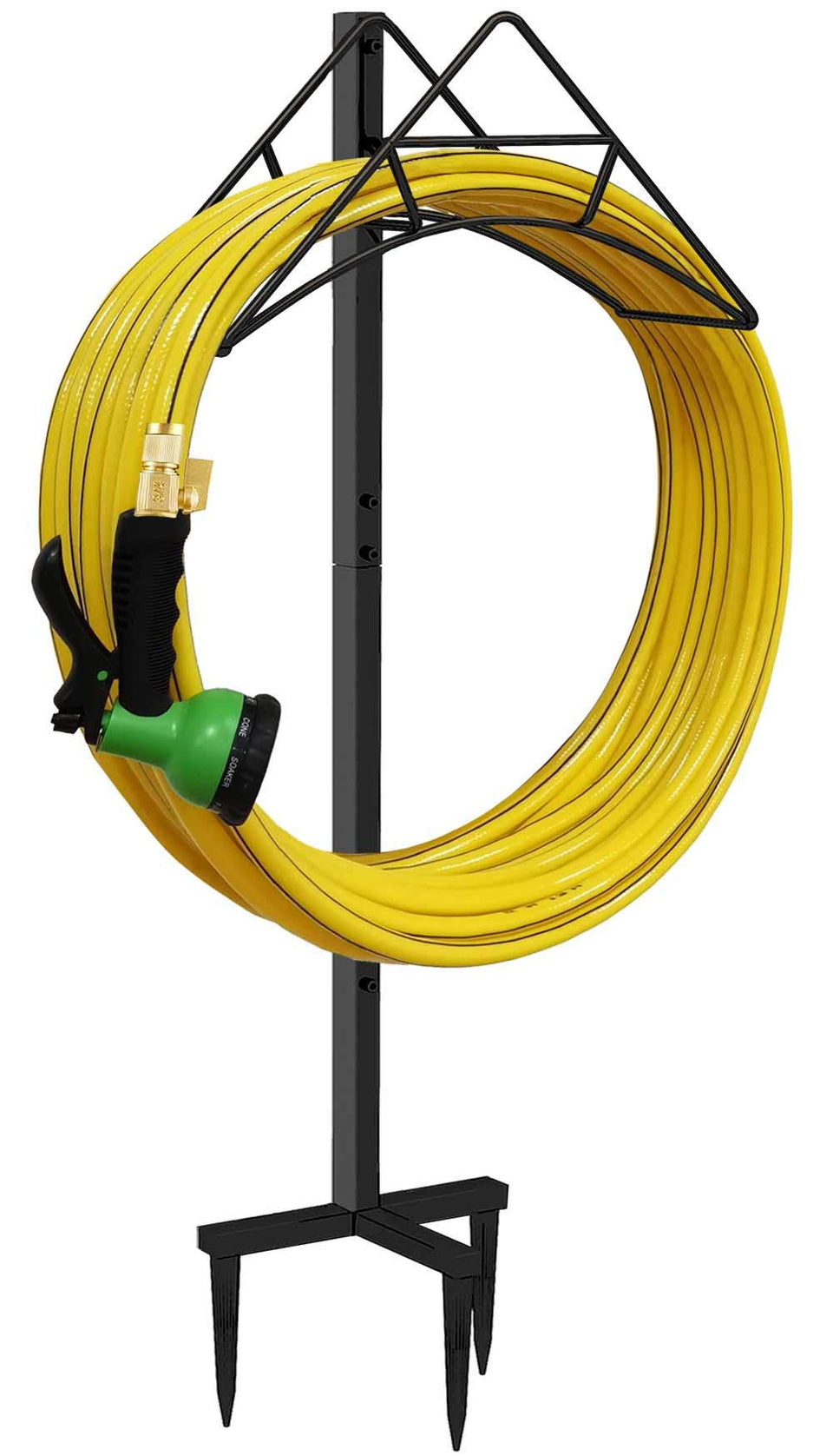 Artigarden free-standing hose holder for tidy outdoor organization and easy access