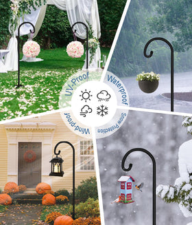 Artigarden ideal for bird feeders, lanterns, and planters.