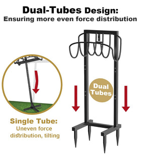 Artigarden easy-assembly rack lets you set up quickly.