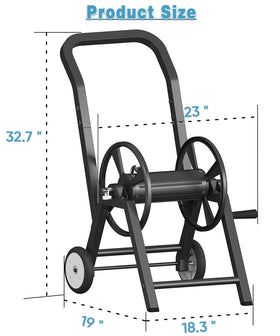 Artigarden non-slip handle facilitates comfortable winding and control.