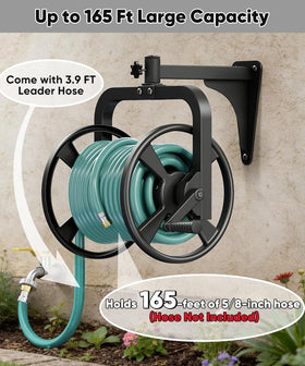 Artigarden ergonomic non-slip handle aids effortless rewinding.