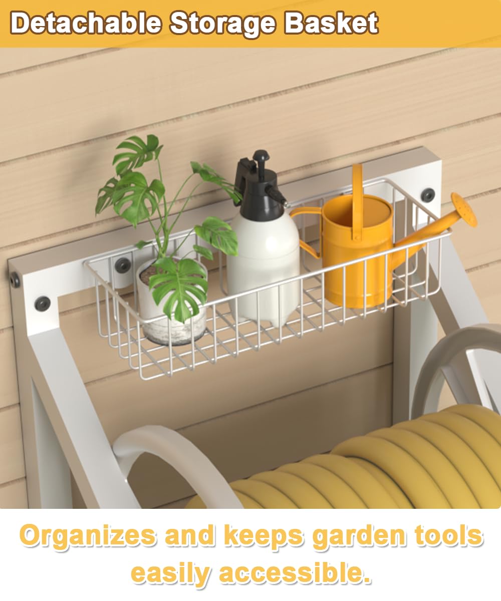 Artigarden smooth no-tangle operation simplifies winding after watering.