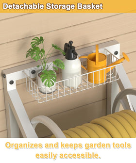 Artigarden smooth no-tangle operation simplifies winding after watering.