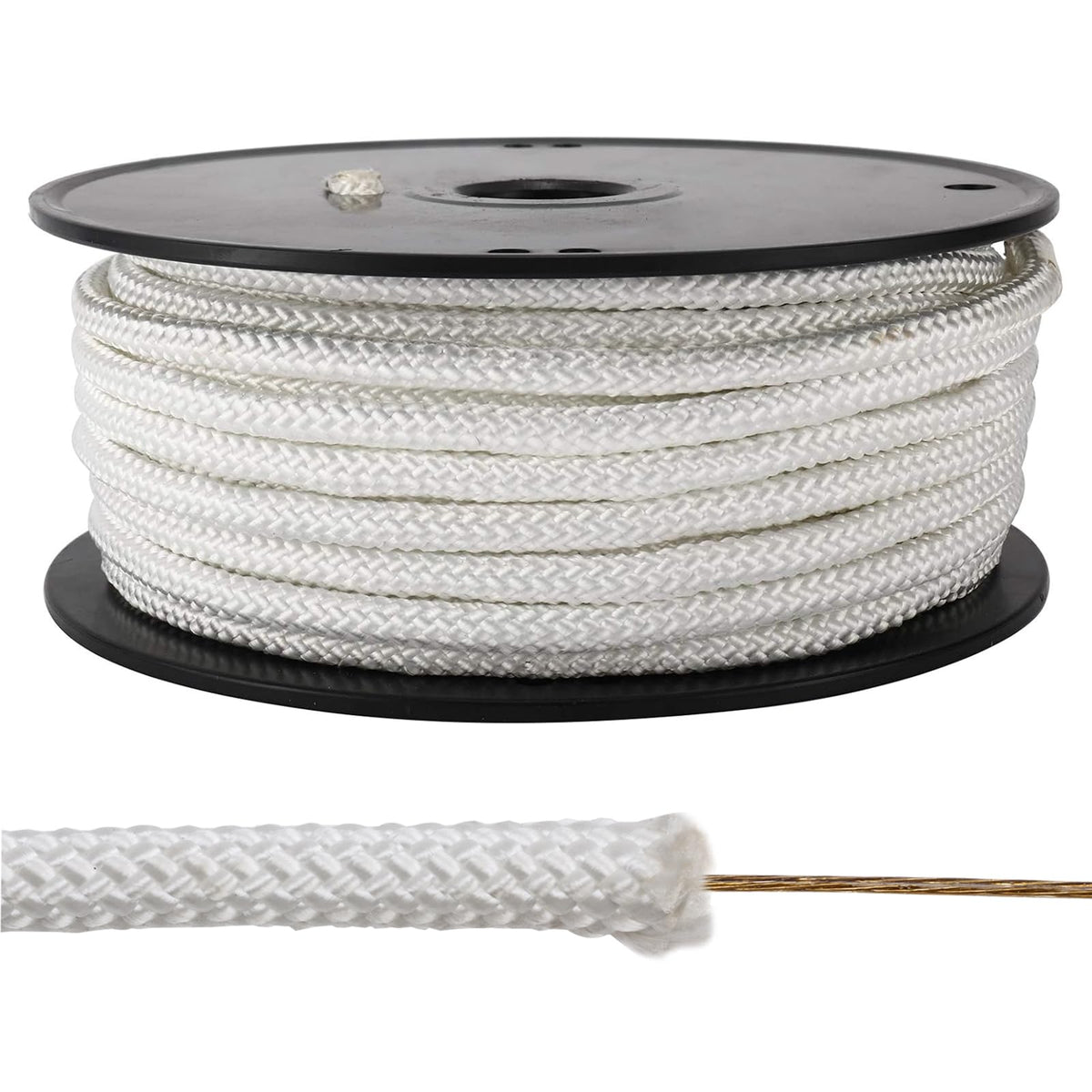 Artilife flag pole rope 100ft reel for quick setup and tidy storage.