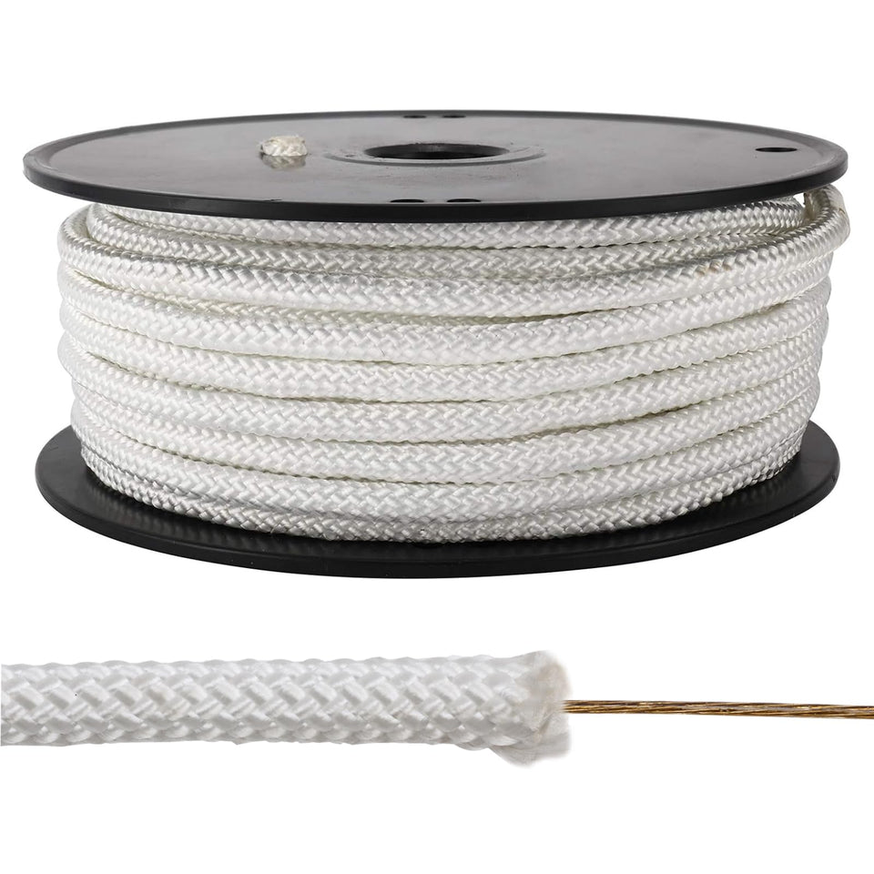 Artilife flag pole rope 100ft reel for quick setup and tidy storage.
