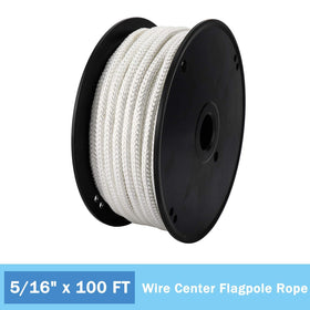Artilife white braided polyester rope delivers durable, weather-ready performance.
