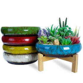 ARTKETTY gift-ready succulent pot for plant lovers