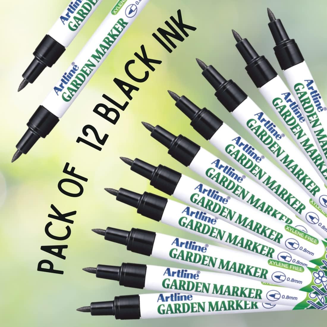 Artline Marker with aluminum barrel delivers comfortable, durable writing.