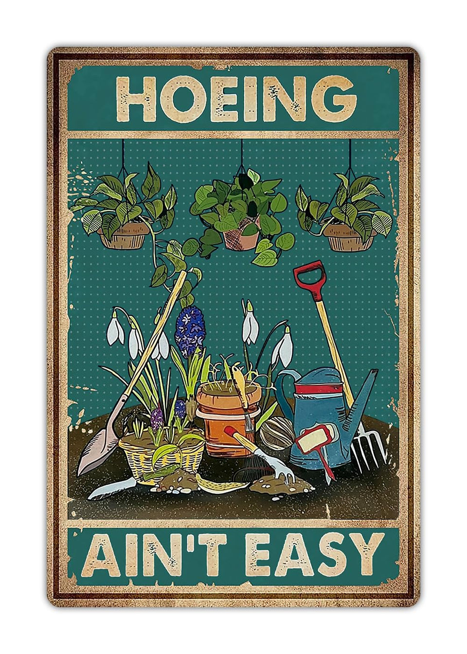 Artlunar funny garden sign outdoor decor adds playful charm to patios