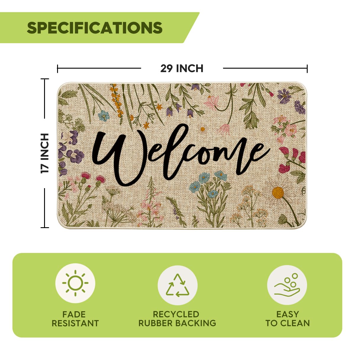 Artoid Mode durable polyester felt top resists stains for everyday use.