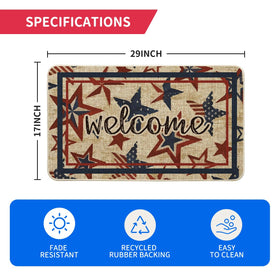 Artoid Mode unique seasonal design welcomes guests with patriotic flair