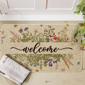 Artoid Mode low-profile 17x29 entryway mat fits doors without snag.