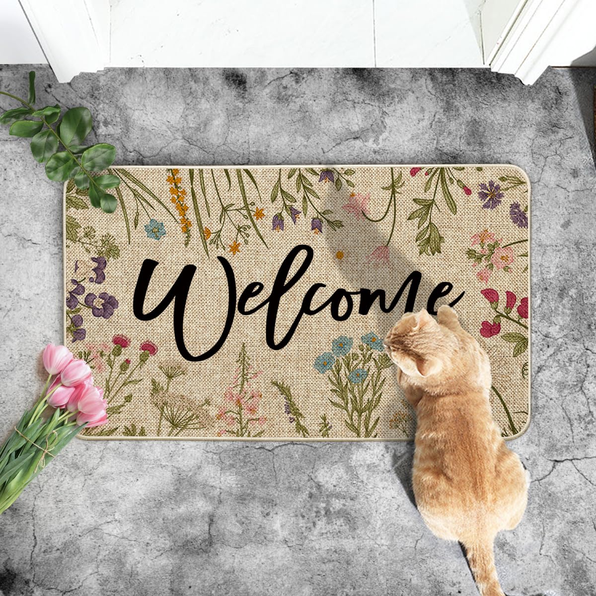 Artoid Mode non-slip back keeps mats in place on wet or high-traffic floors.
