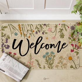 Artoid Mode spring decor doormat adds seasonal charm at entryways and patios.