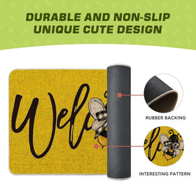 Artoid Mode stain-resistant doormat resists dirt and wear