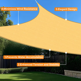 Artpuch breathable shade design showing airflow and reduced pooling