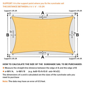 Artpuch custom size shade fit guide illustrating tailor-made coverage