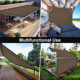 Artpuch durable 200GSM HDPE shade fabric withstands wind and weather.