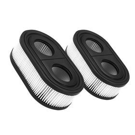 ARTSHU 593260 air filter 2-pack ready for mower installation, improving airflow and engine protection.