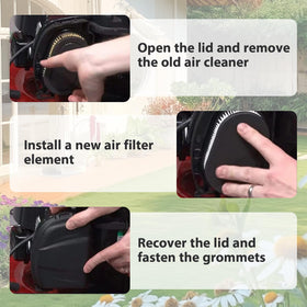 Two ARTSHU air filters in one 2-pack