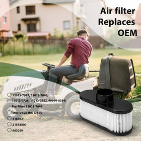 ARTSHU FR691V pre-filter guarding the main filter against larger particles.
