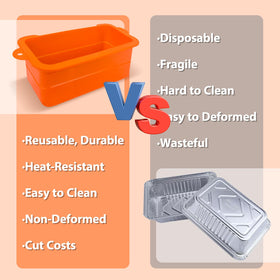 ARTSHU reusable silicone liners are dishwasher safe and reduce waste