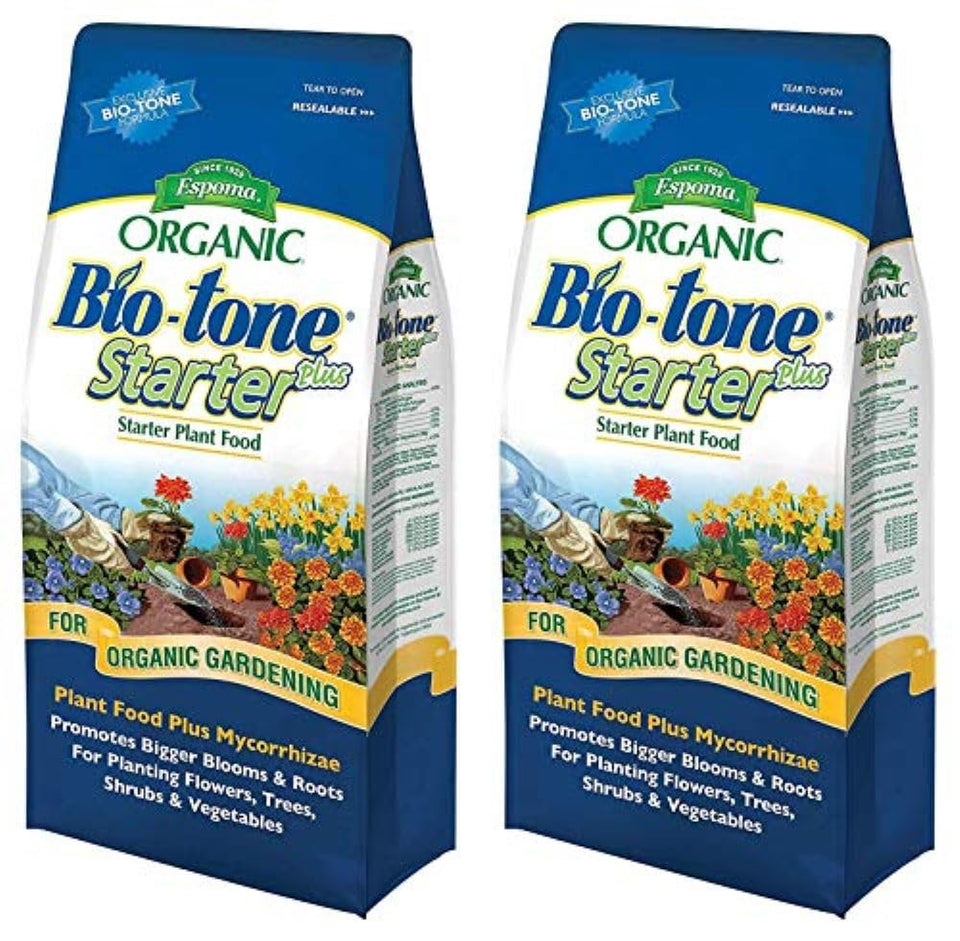 ARTSTAR Espoma Bio-Tone Starter Plus 4lb bag front showing ready-to-use organic fertilizer for new plantings.
