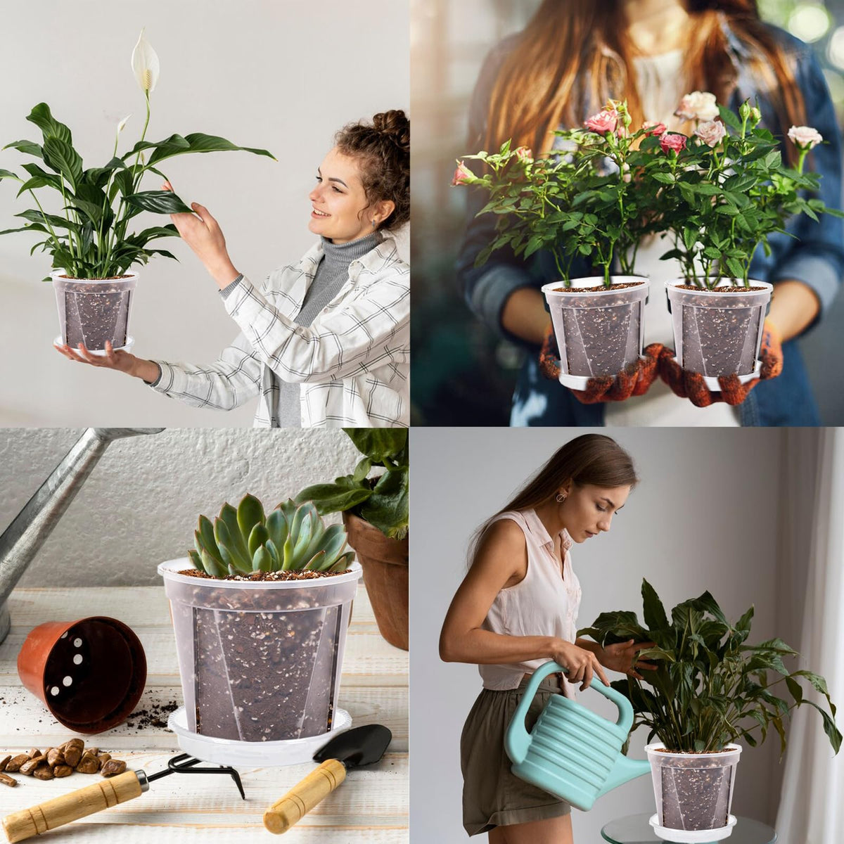 Artuxer plant labels keep planting dates organized and garden tidily labeled.