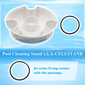 ARU pool maintenance stand simplifies installation and post-clean rinse