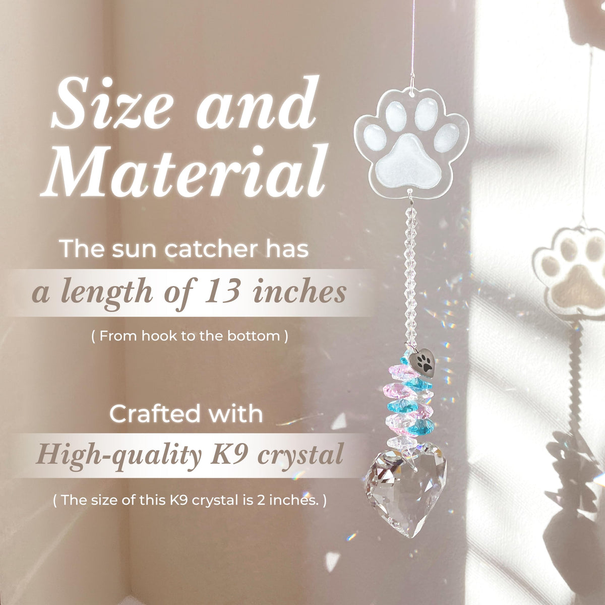 ARUN pet loss gift elegant clear design enhances memory rituals