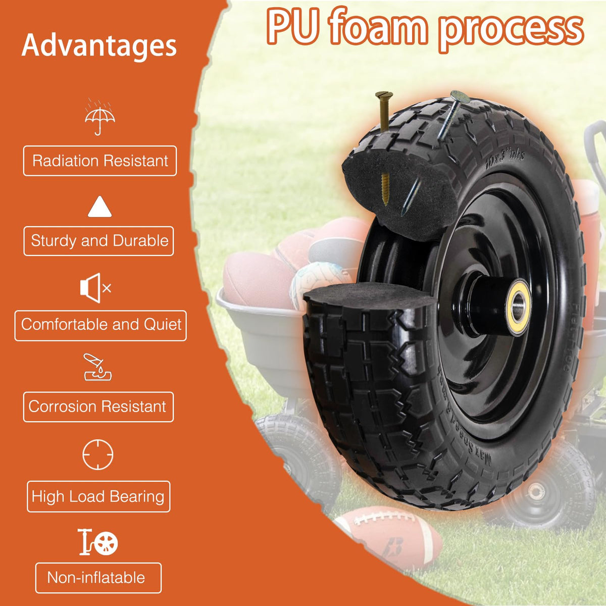 ASDFGHT rubber dust pads protect bearings from dust and moisture.