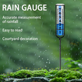 Asenron Rain Gauge Outdoor fence hanging offers flexible placement.