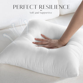 Ashler outdoor pillow insert demonstrates shape retention for fresh decor.