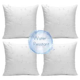 Ashler outdoor pillow insert with waterproof fabric for durable patio use.