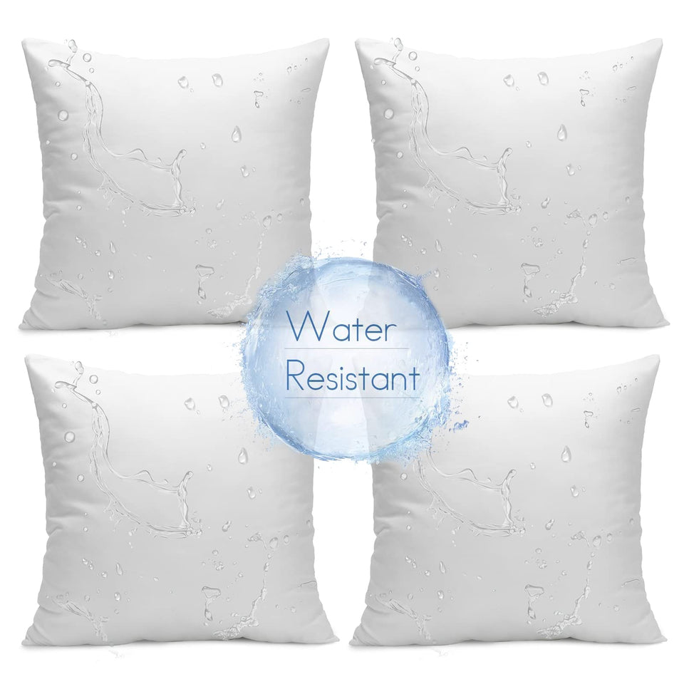 Ashler outdoor pillow insert with waterproof fabric for durable patio use.