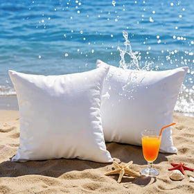 Ashler pillow inserts pack of 2 deliver soft, fluffy support for sofas and patios.