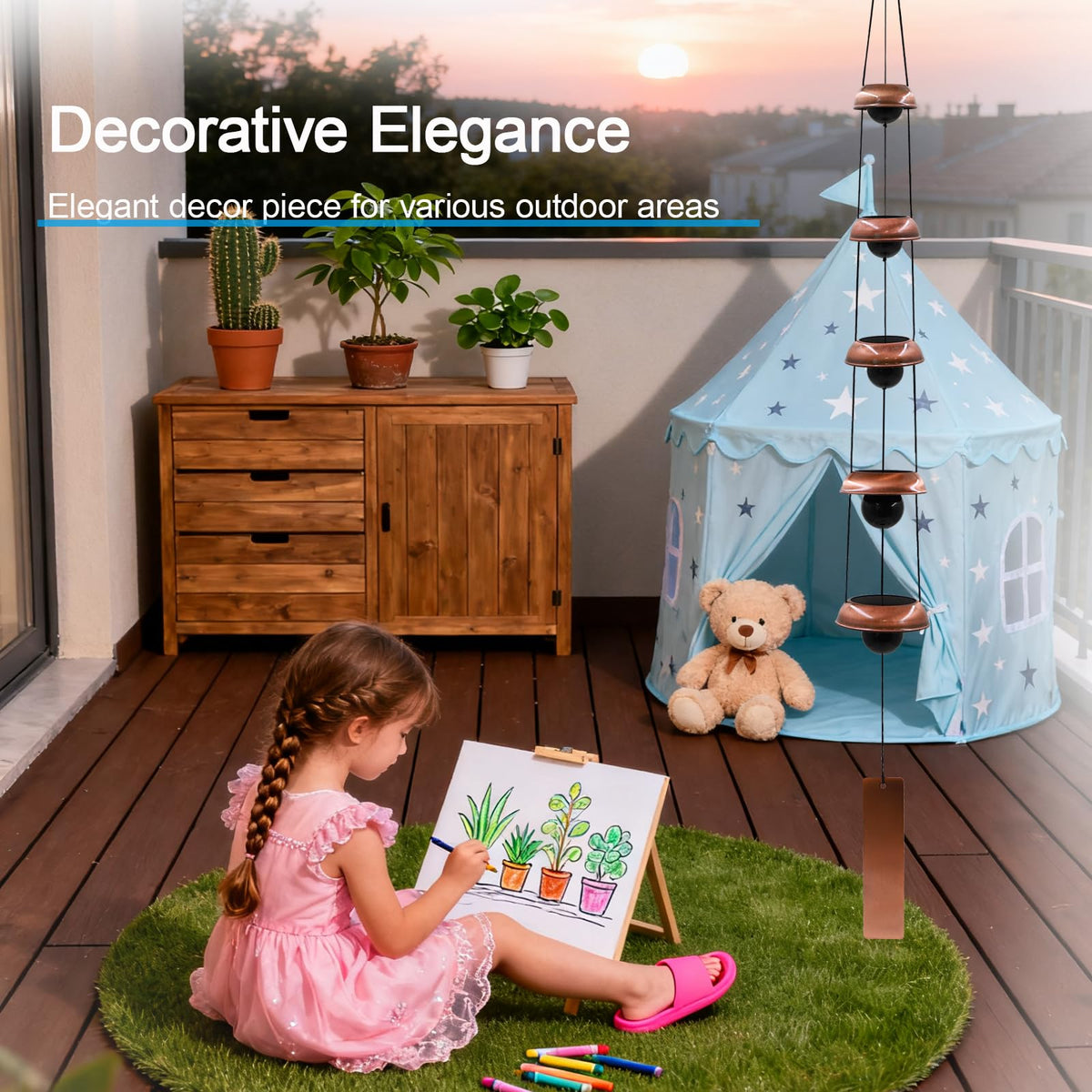 Askhald gift-ready wind chimes suitable for birthdays and anniversaries