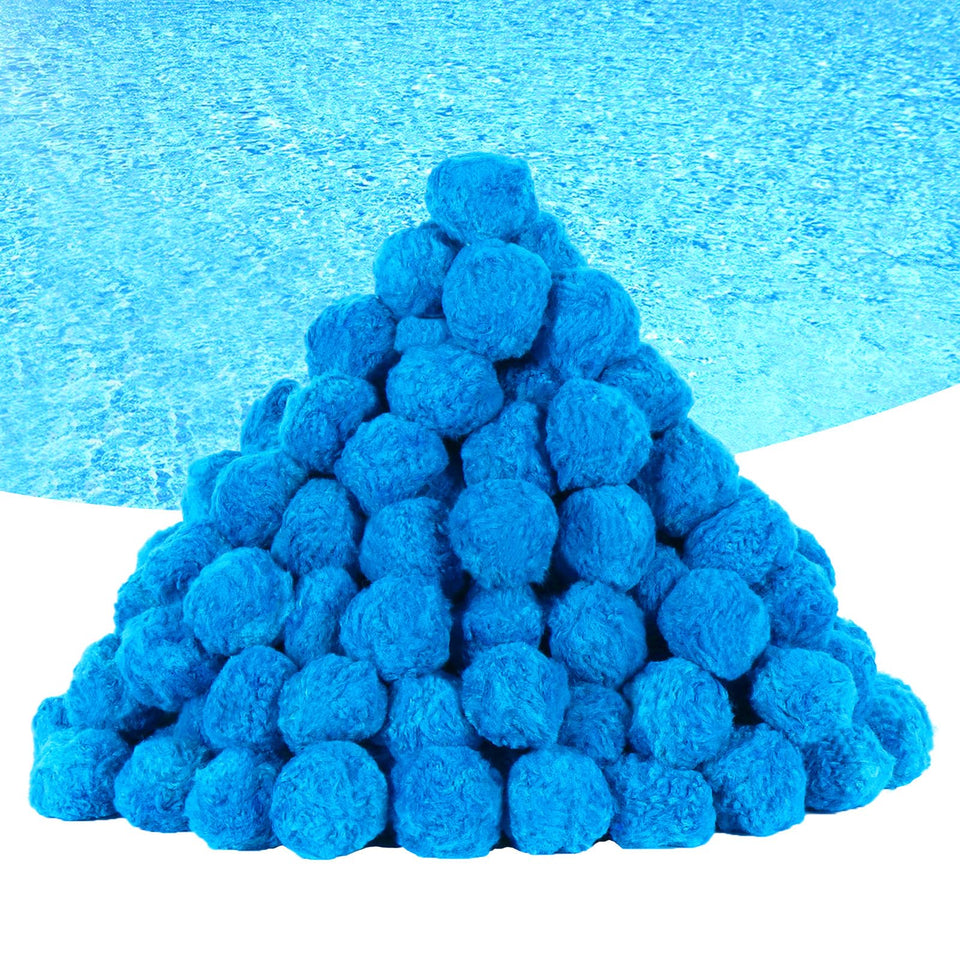 Askyli filter balls packaging shown for easy pool use.