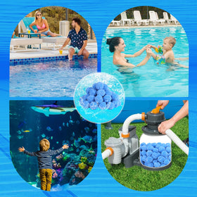 Askyli pool filter balls suit aquarium use for clear, healthy water