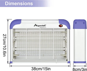 ASPECTEK 20W includes replacement bulbs for ongoing performance