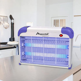 ASPECTEK 20W bug zapper with UV lamp highlighting indoor use