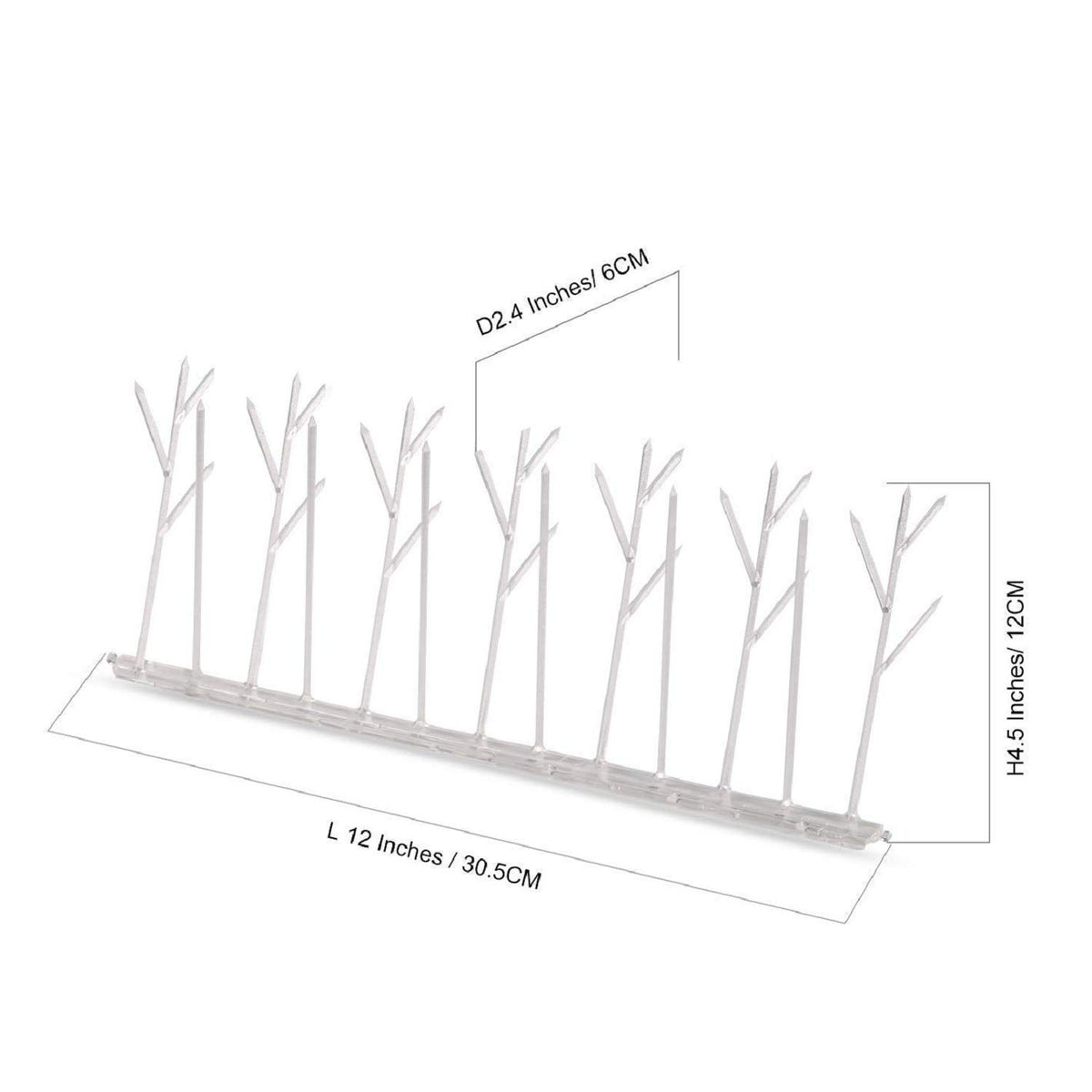 ASPECTEK spikes with pre-drilled holes streamline installation along gutters.