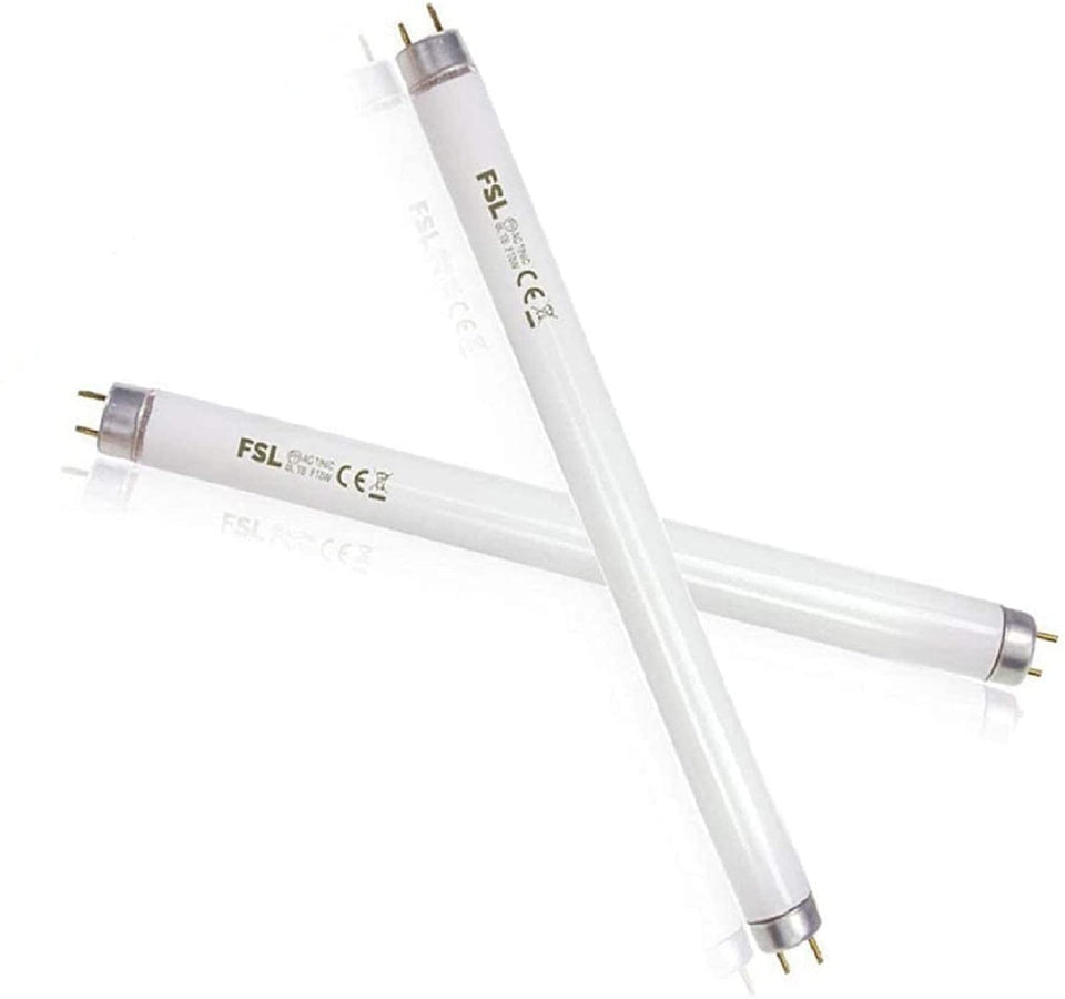 ASPECTEK 2-pack 10W bug zapper bulbs ready for indoor replacement.