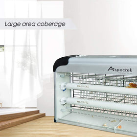 ASPECTEK bug zapper bulbs in box for easy swap.