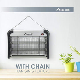 ASPECTEK Bug Zapper in an indoor living room setting