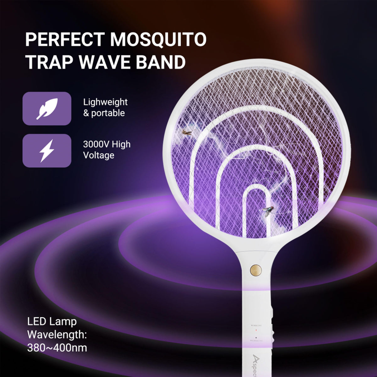 Aspectek device for indoor and outdoor pest control.