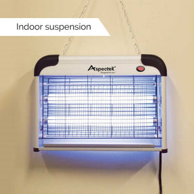 Aspectek Insect Killer hanging chain and hooks for flexible placement