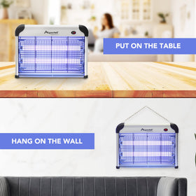 ASPECTEK removable tray and self-cleaning grid for easy maintenance