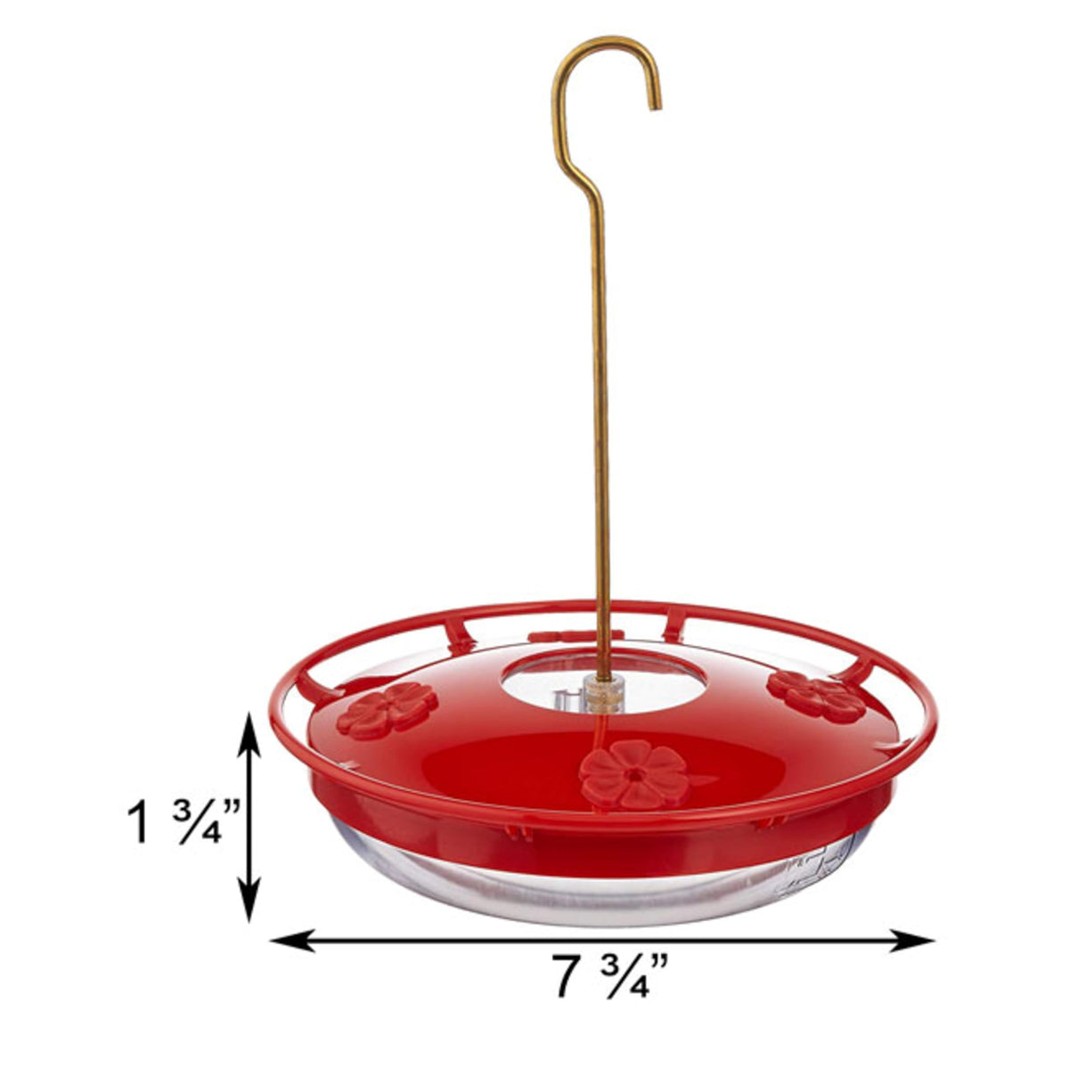 Removable red cover of the Aspects HummZinger HighView for quick cleaning